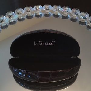 Espresso Brown Hard Eyeglass Case